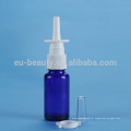 Frascos de spray nasal azul cobalto 15ml